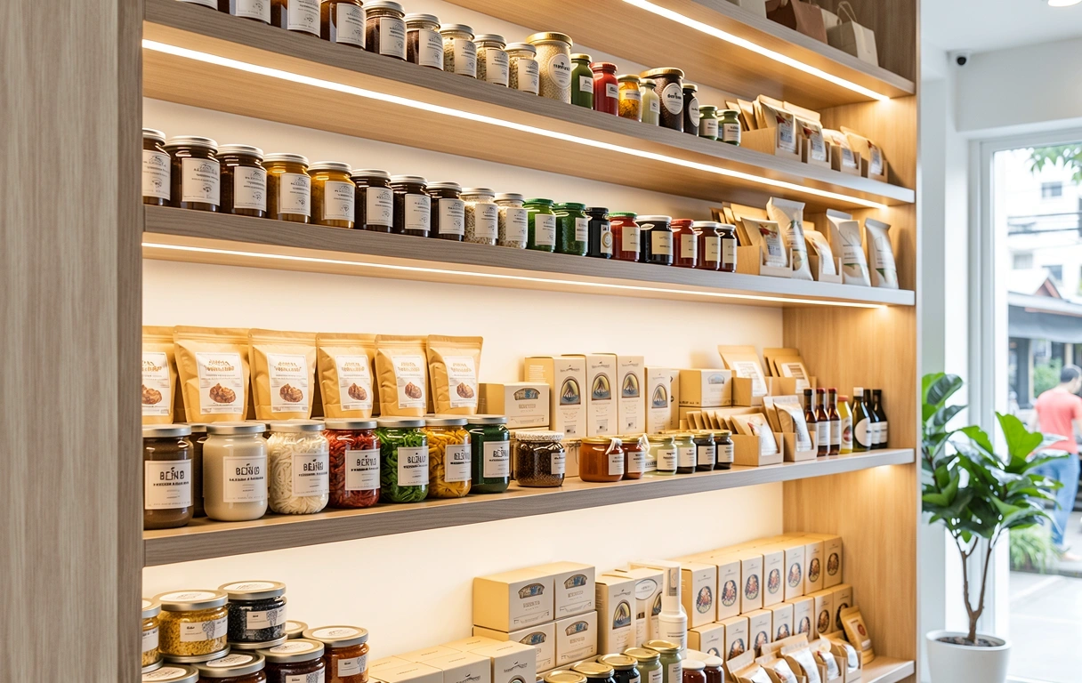 Optimized retail shelving