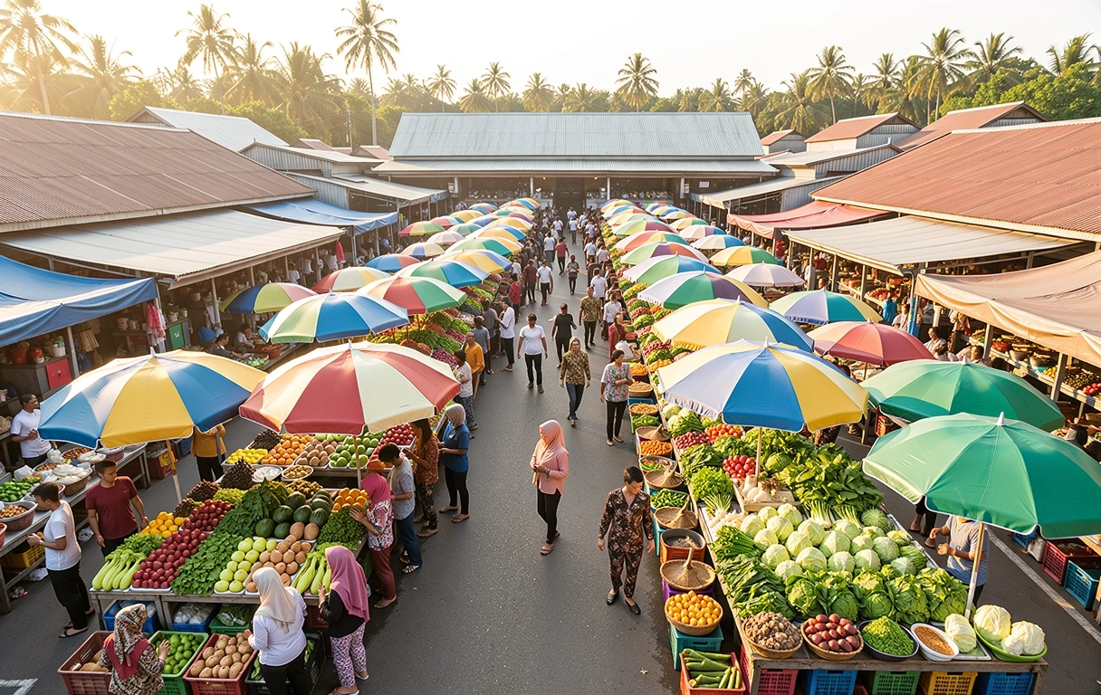 Malaysian neighborhood retail environment