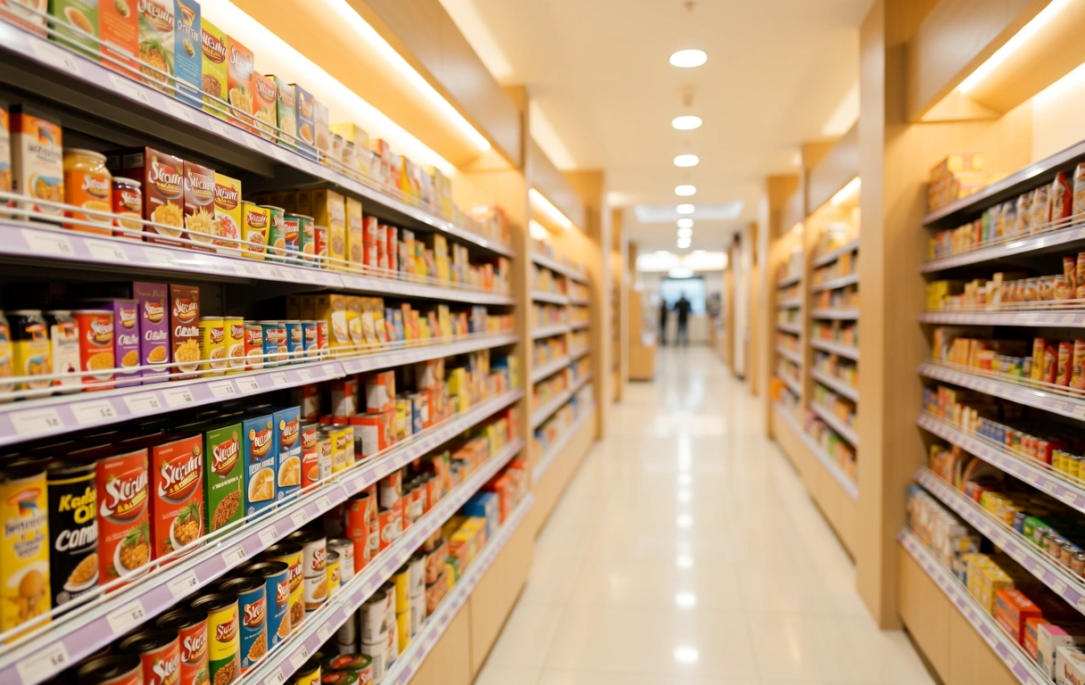 Optimized retail shelf organization